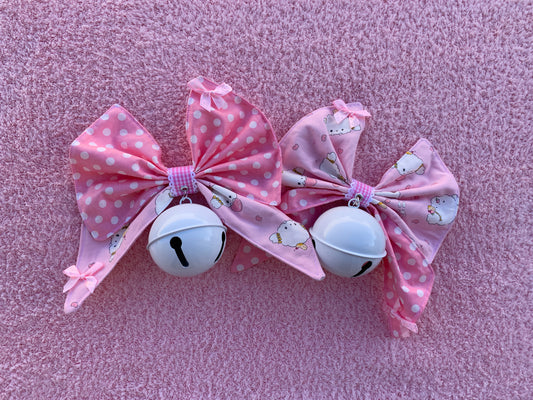 Cogimyun Polka Dot Bell Twintail Clips