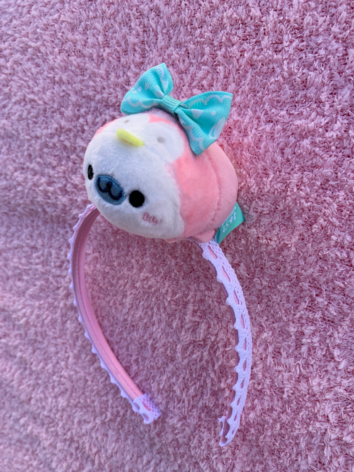 Pink Penguin Mamegoma Headband