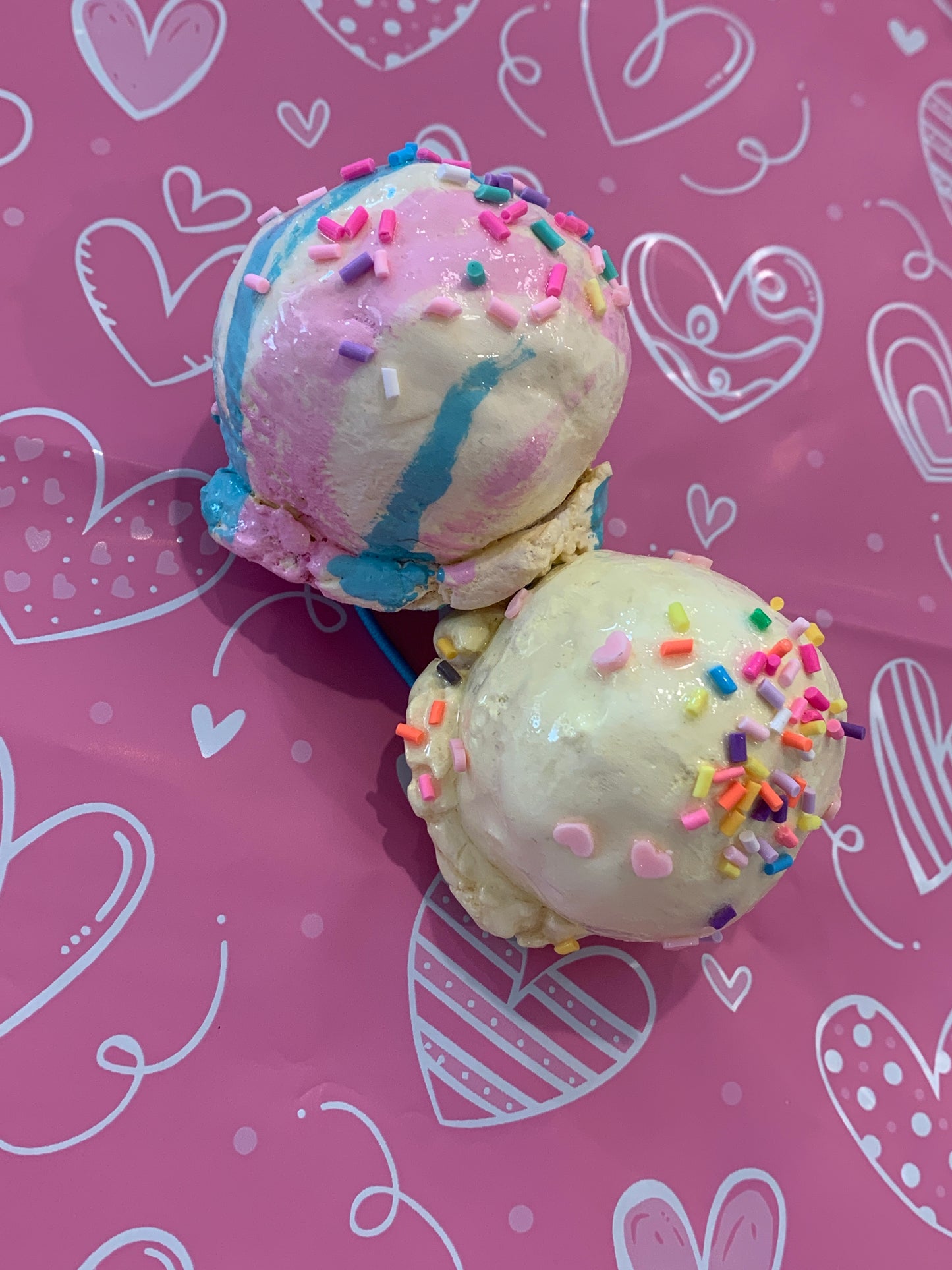 Sprinkle Sundae Ice Cream Bobbles (Single item)