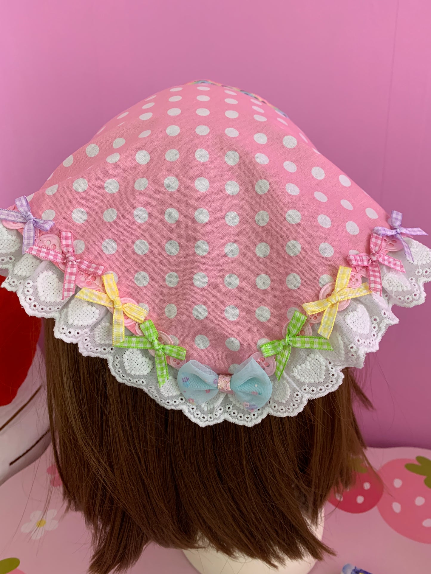 Prism Heart Rainbow Bandana