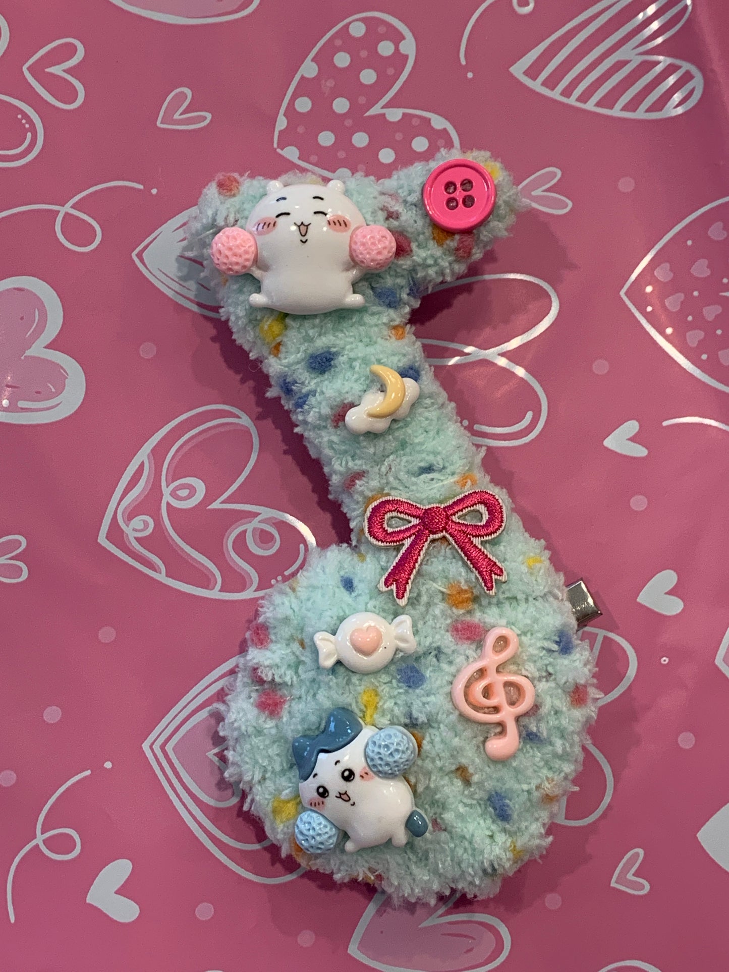 Minty Chiikawa 2-way Note Clip