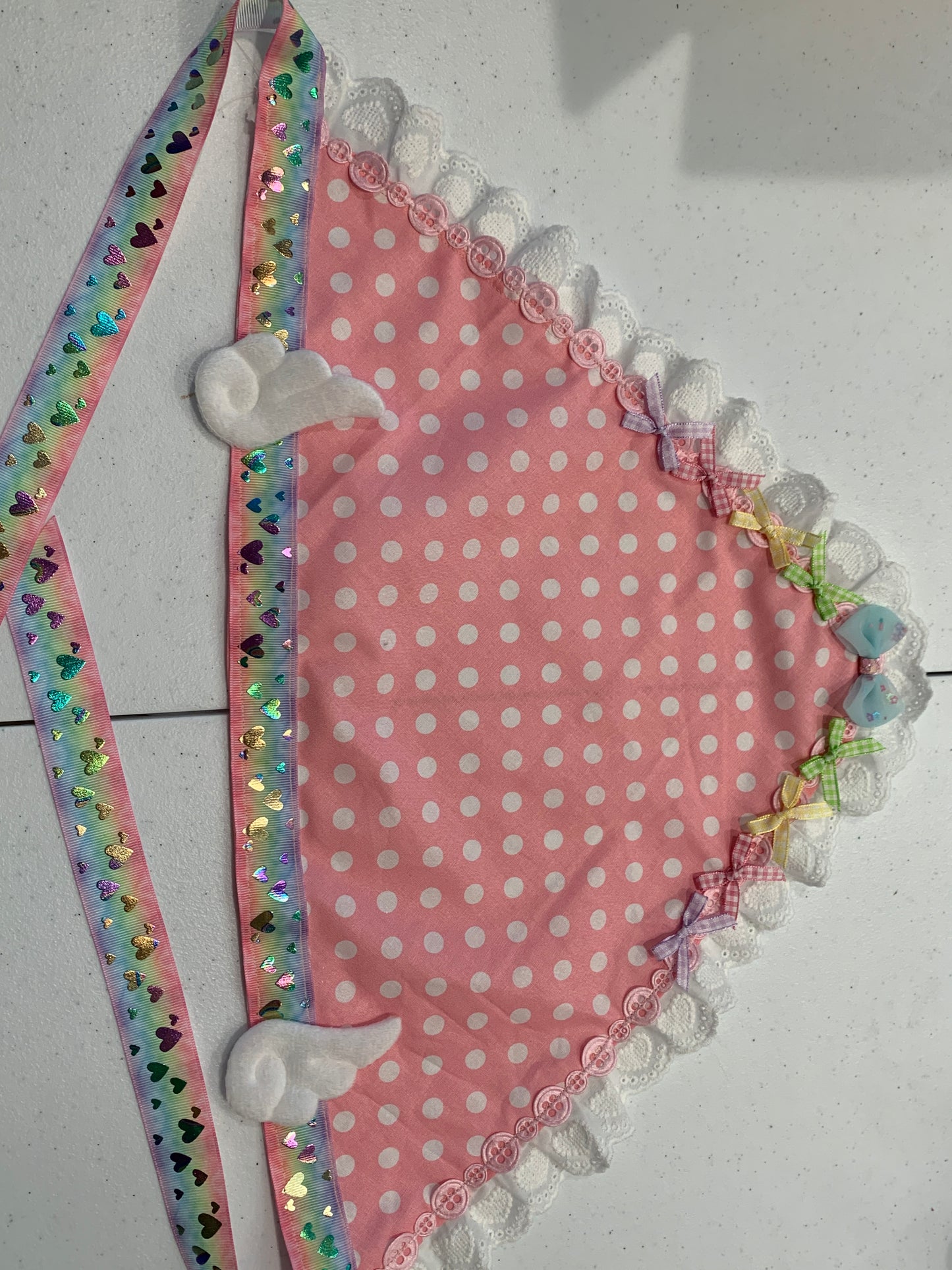 Prism Heart Rainbow Bandana