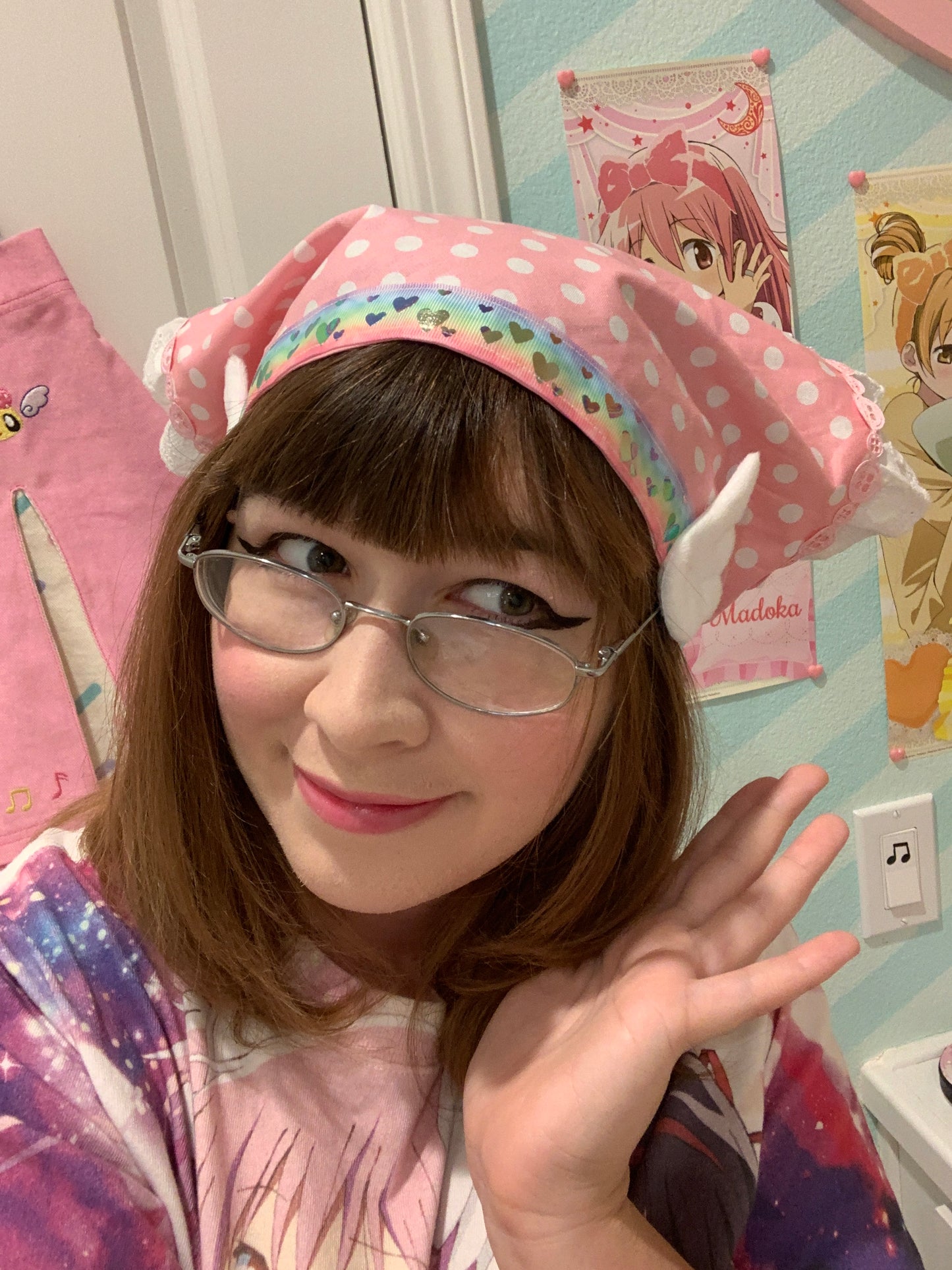 Prism Heart Rainbow Bandana