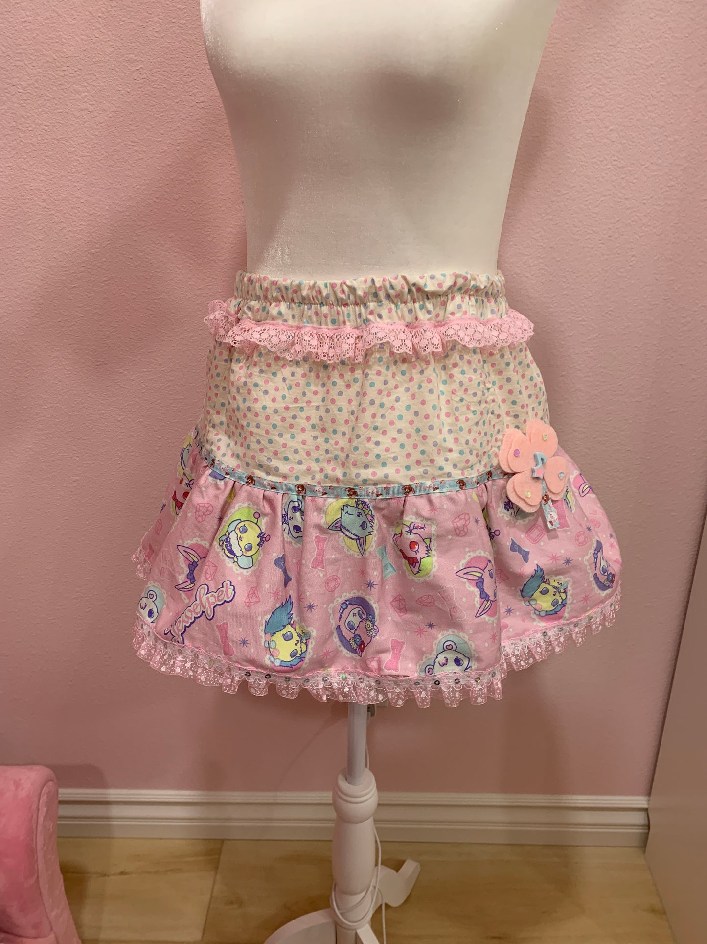 Polkadot Jewelpet Skirt