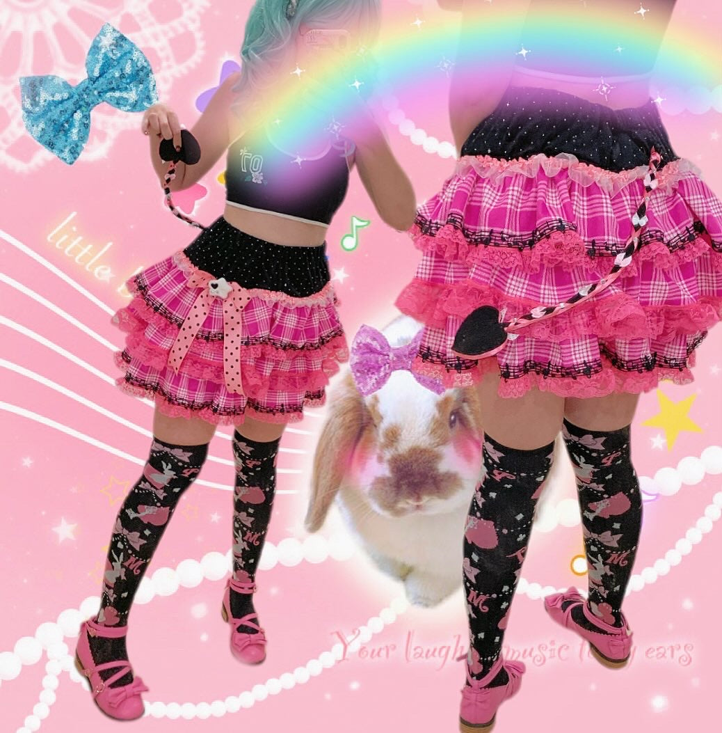 Spicy Sweet Licorice Devil skirt set