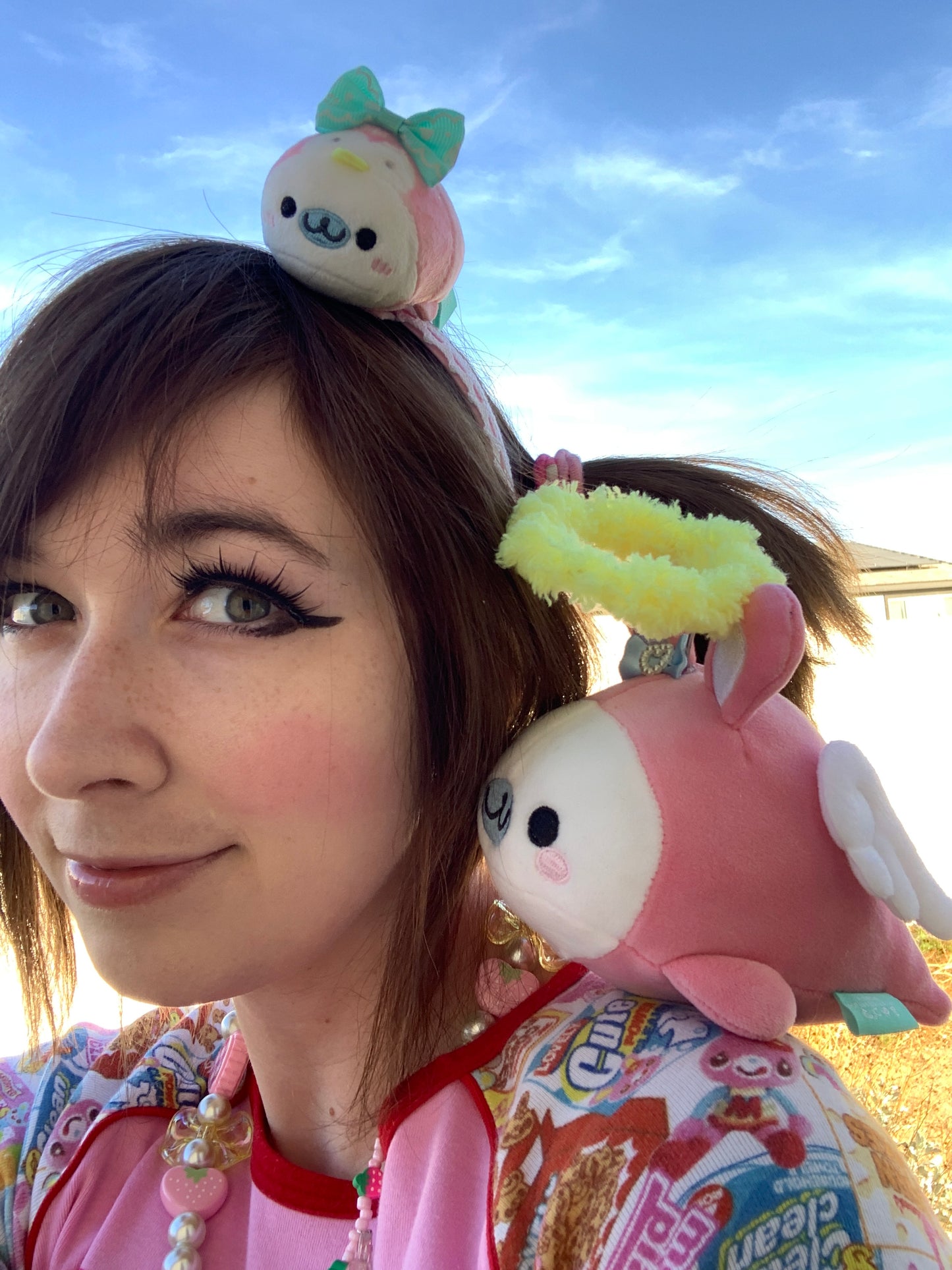 Angel on ur Shoulder Mamegoma Shoulder Buddy