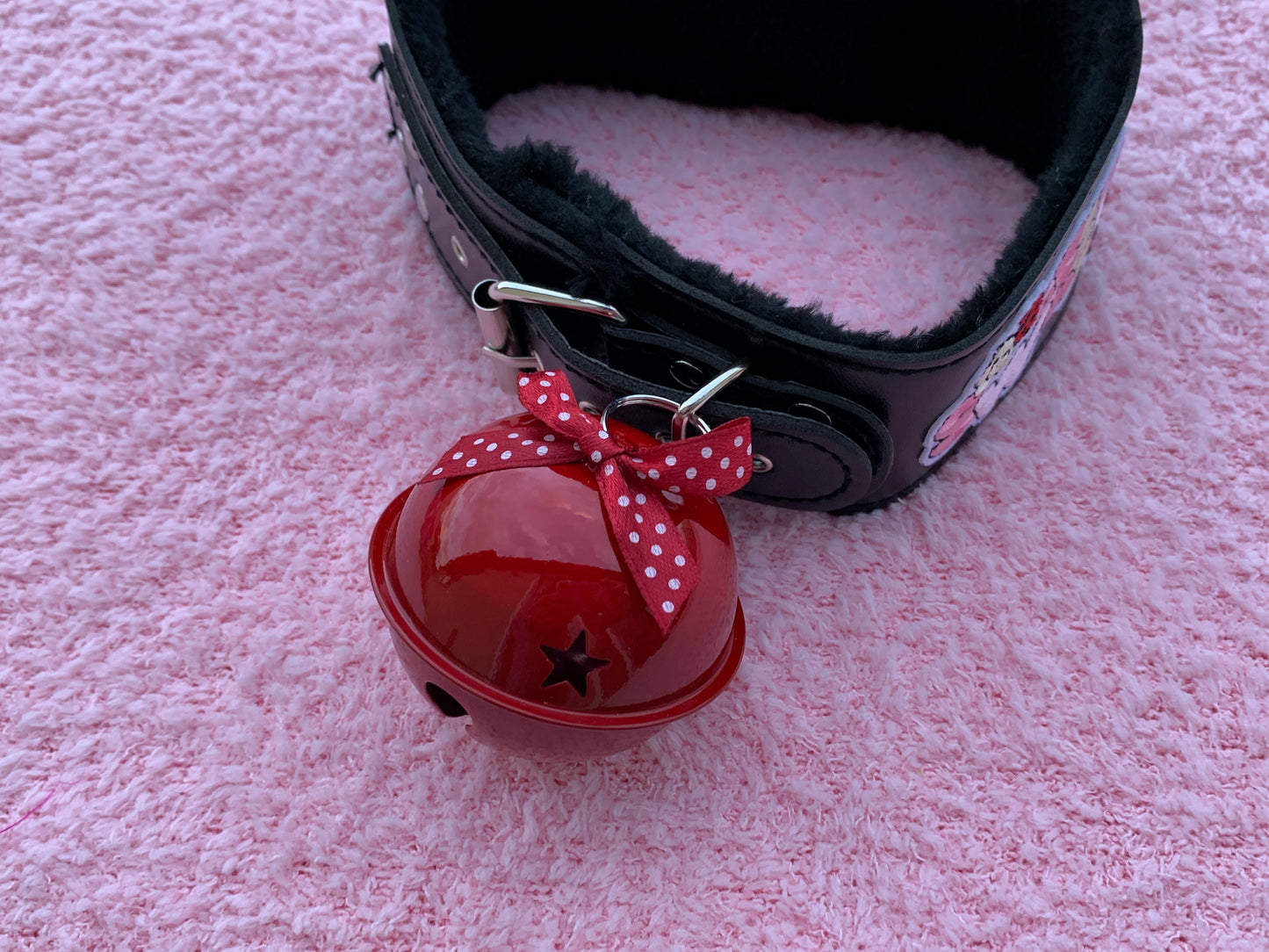 Sweet Ladybug Bell Collar