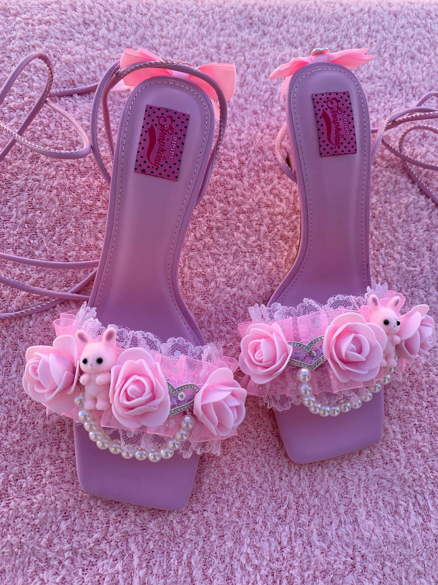 Hime Bunny Parfait Heels & Headband set