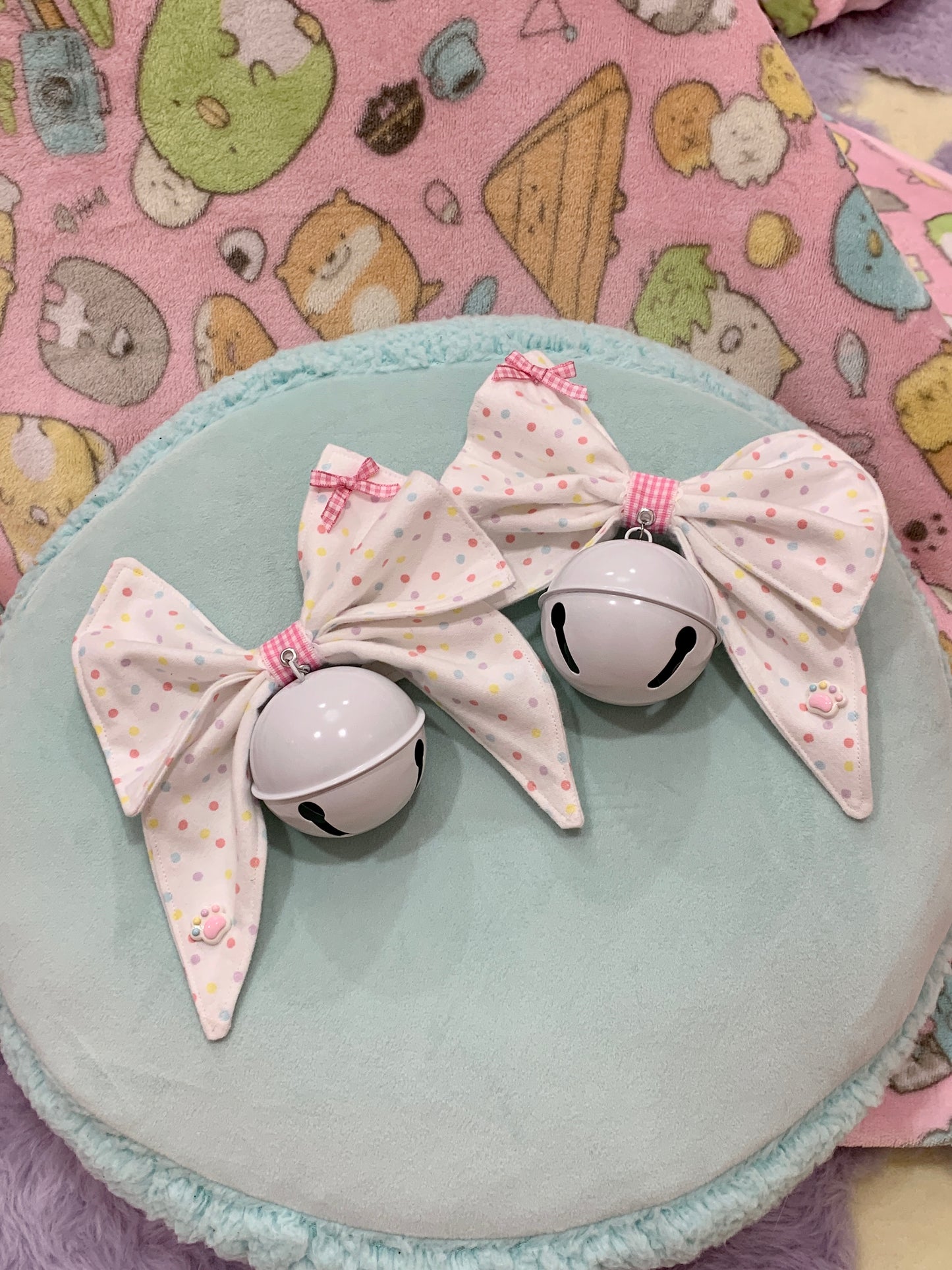 Harmony♡Angel~ Small Bell Twintail Clips