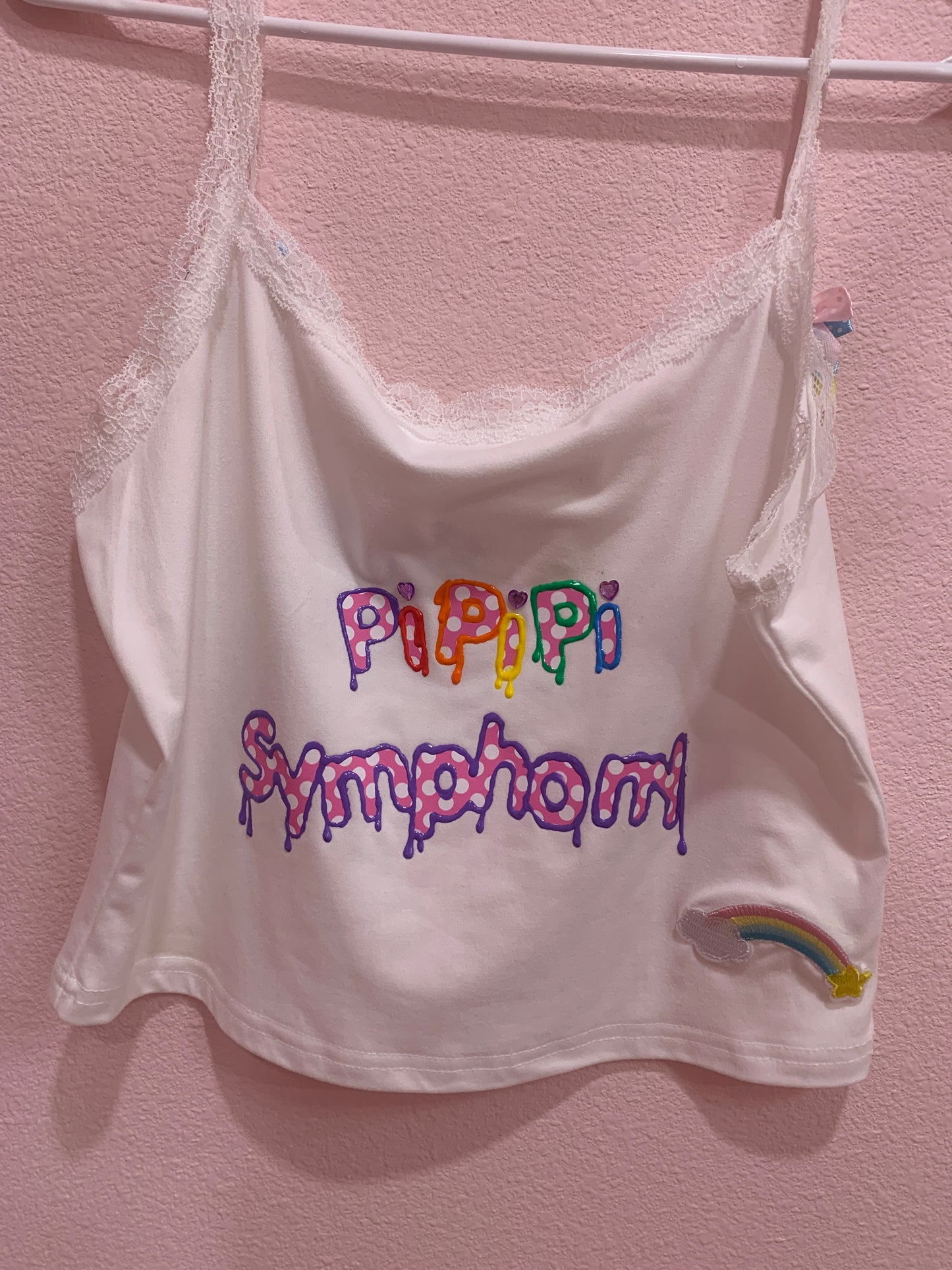Drippy Icing Logo Cropped Tank size L
