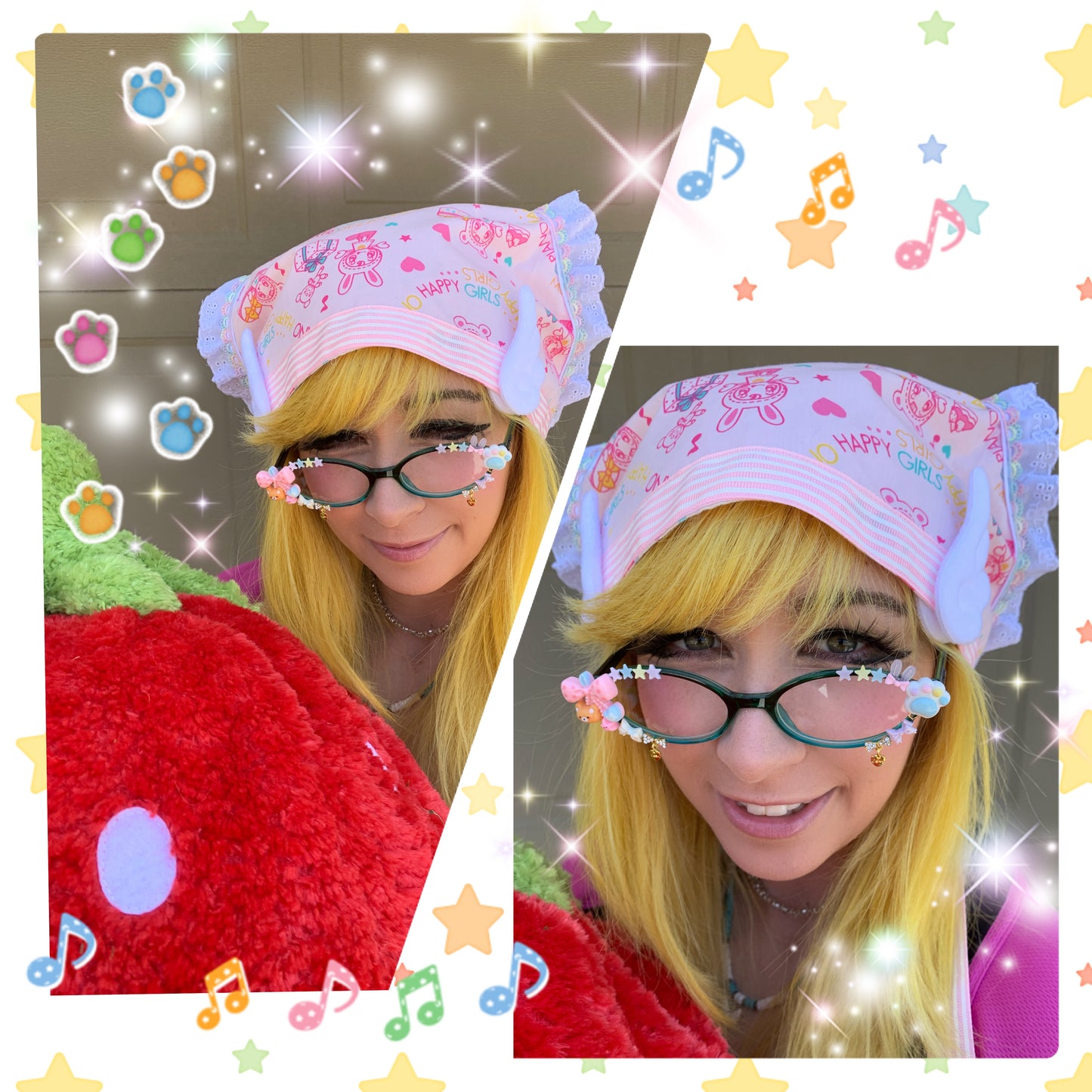 Angel Baby Mezzo Double Sided Bandana