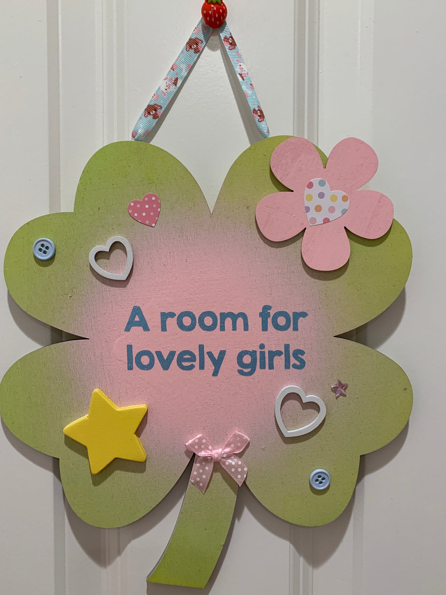 A Room for Lovely Girls Room Sign