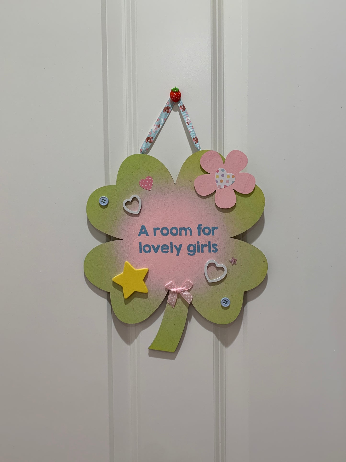 A Room for Lovely Girls Room Sign