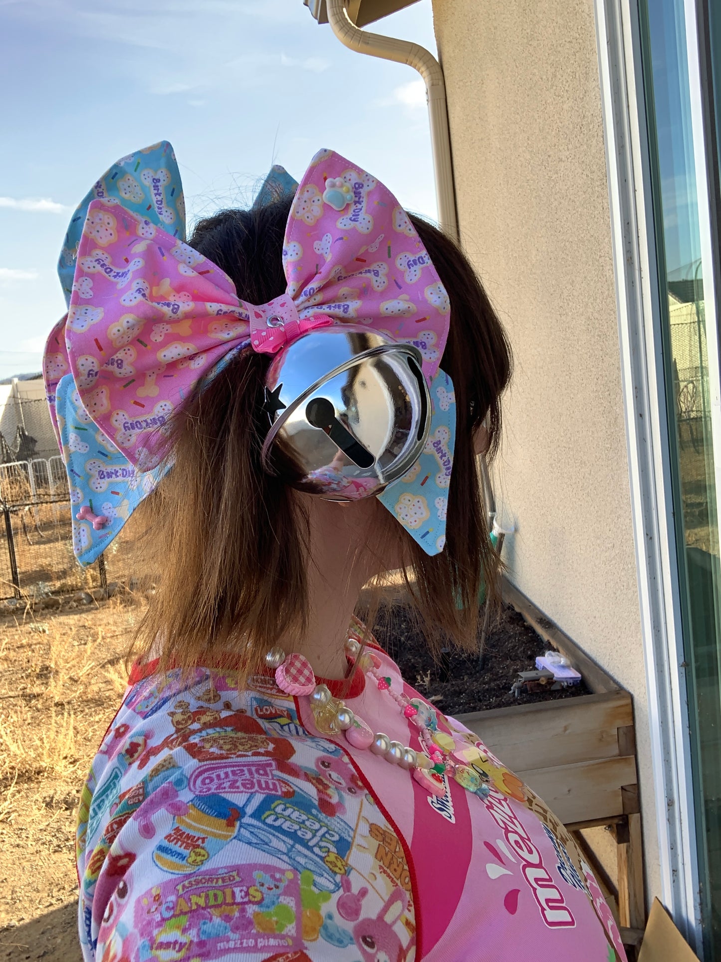 Puppy’s Special Barkday Giant Bell Twintail Clips
