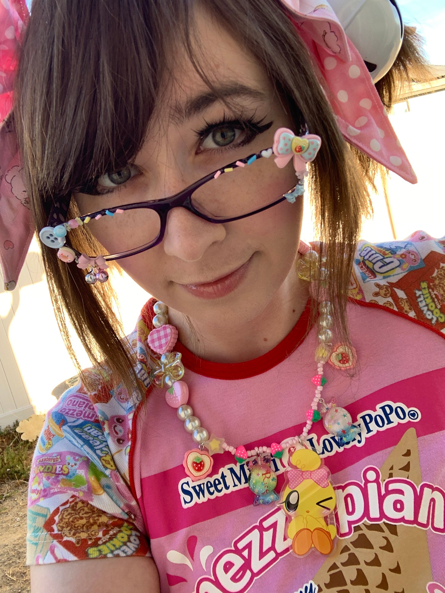 Polka Dot Sprinkles Deco Glasses