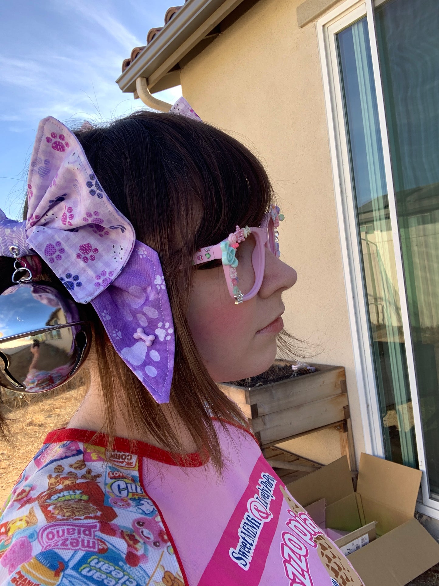 Strawberry Milk Deco Glasses