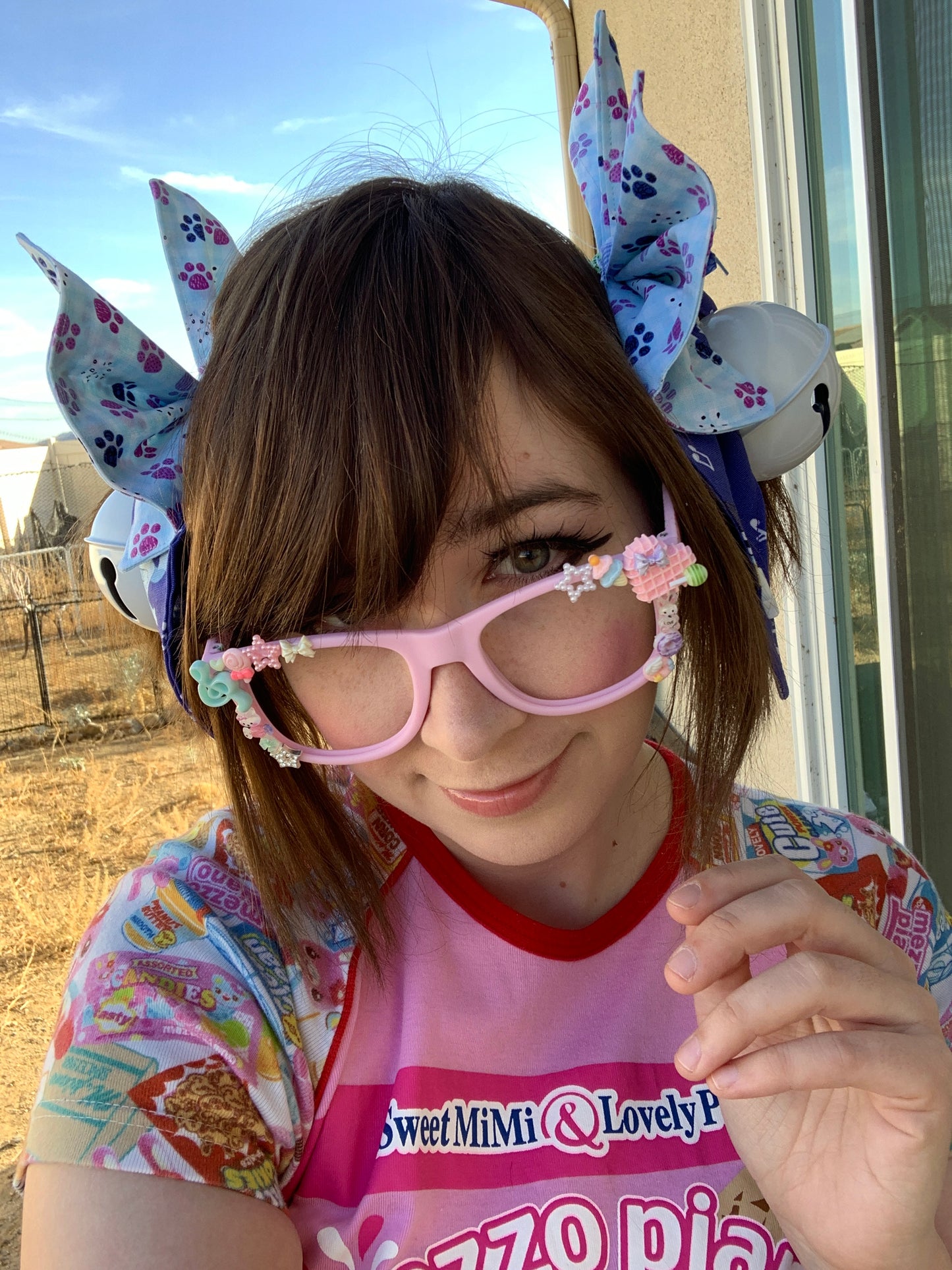 Strawberry Milk Deco Glasses