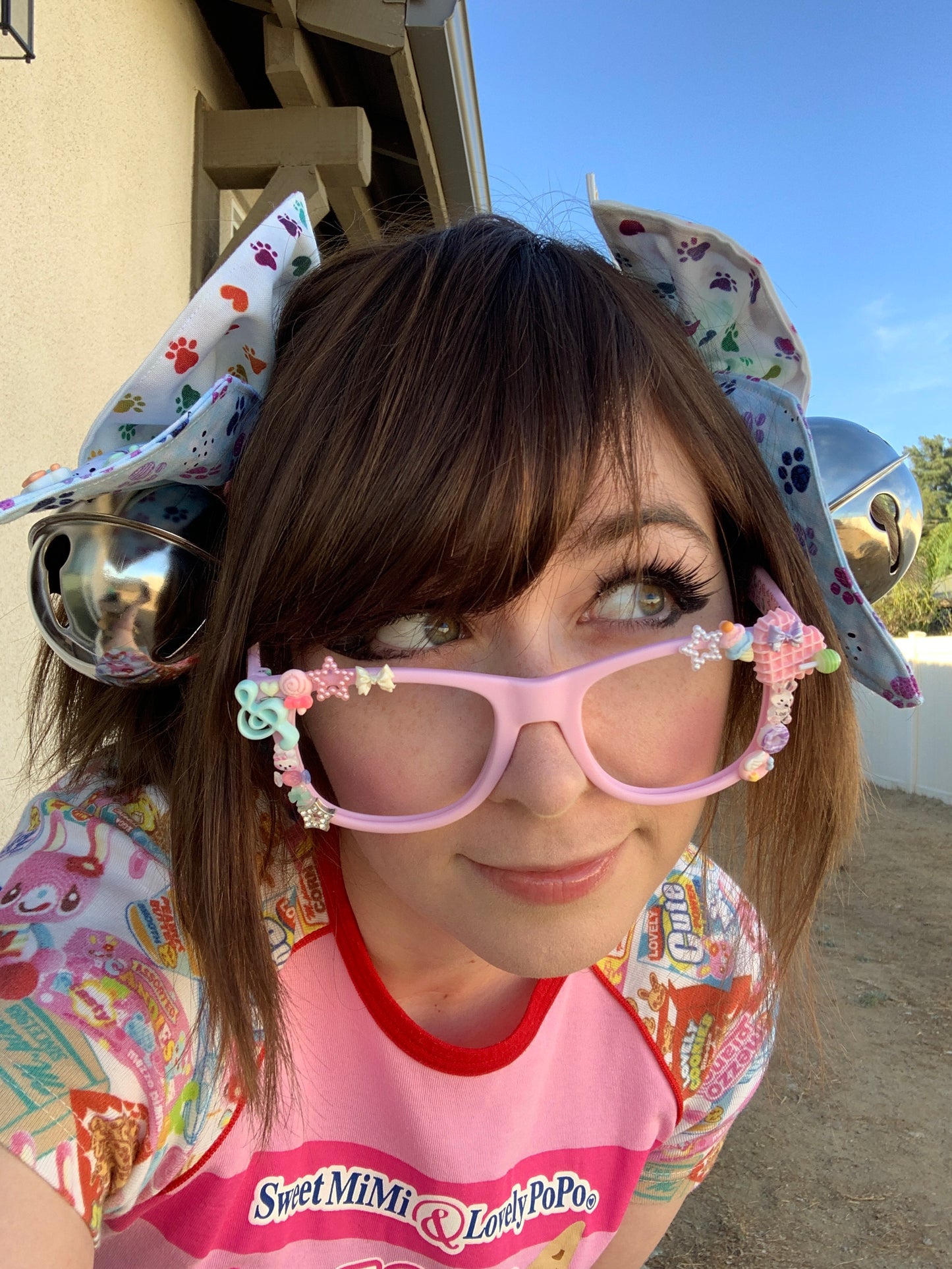 Strawberry Milk Deco Glasses