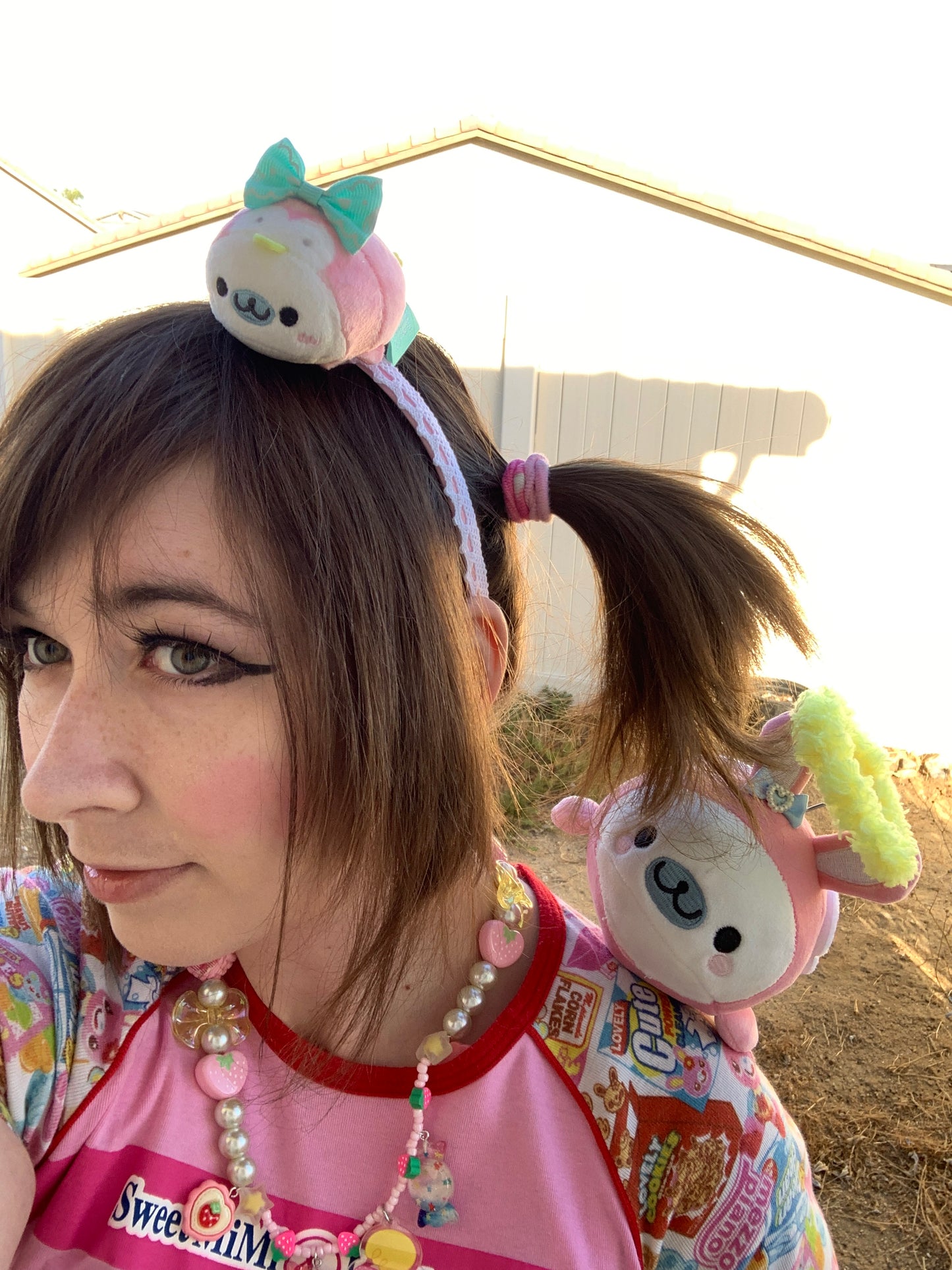 Pink Penguin Mamegoma Headband