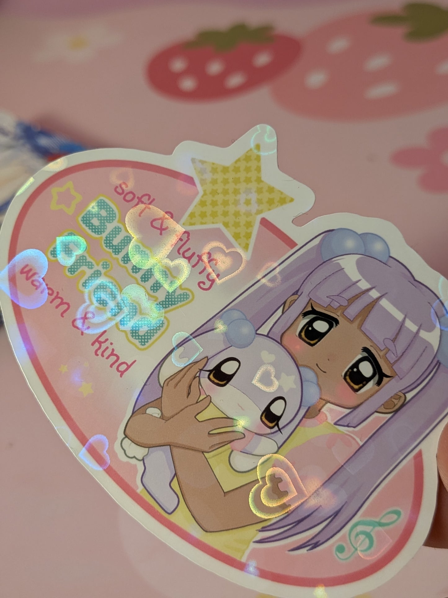 Pyon Bunny Friend Sticker