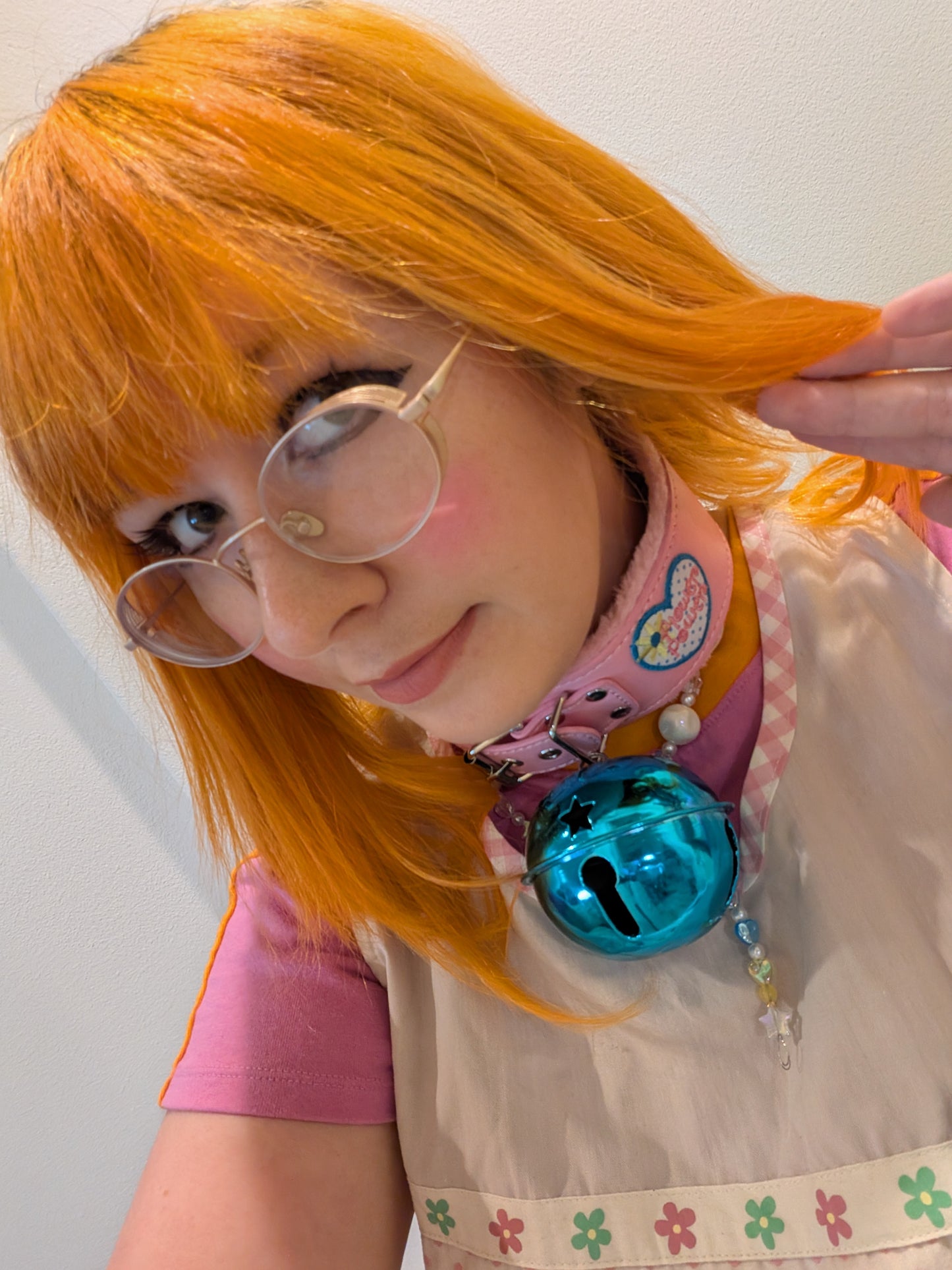 Flower Power Bell Collar