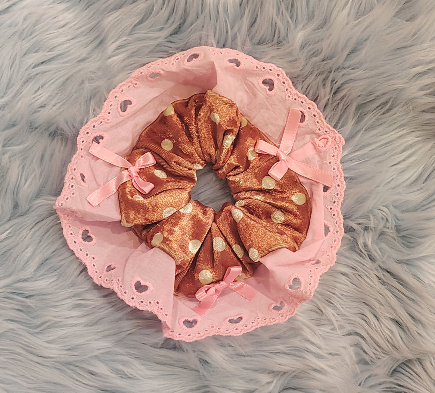 Chocoberry Scrunchie