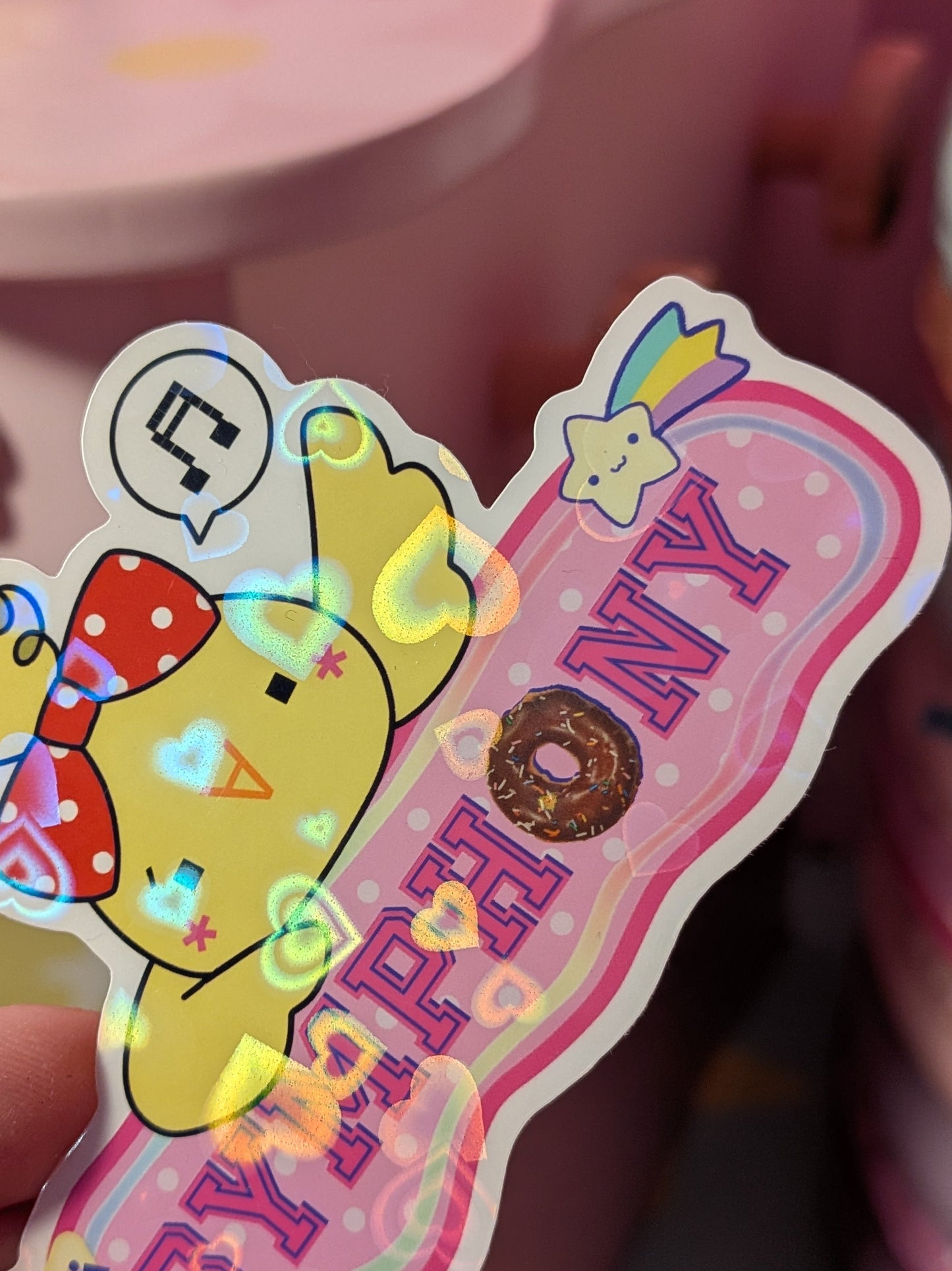 Pipipi Kaomoji sticker