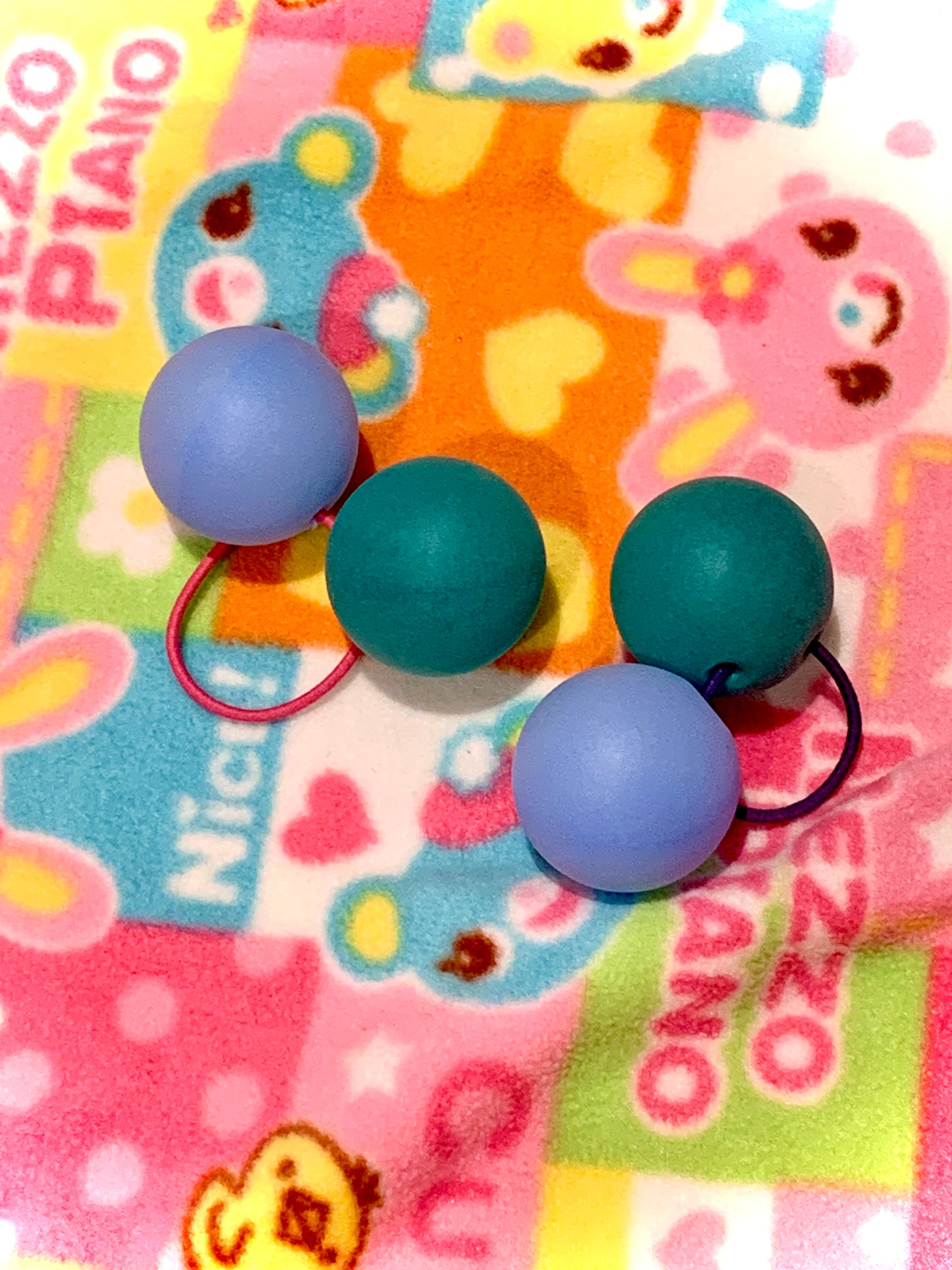 Springtime March Hair Bobbles
