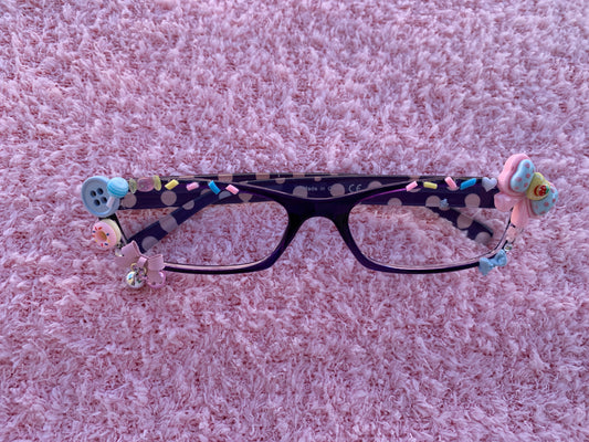 Polka Dot Sprinkles Deco Glasses
