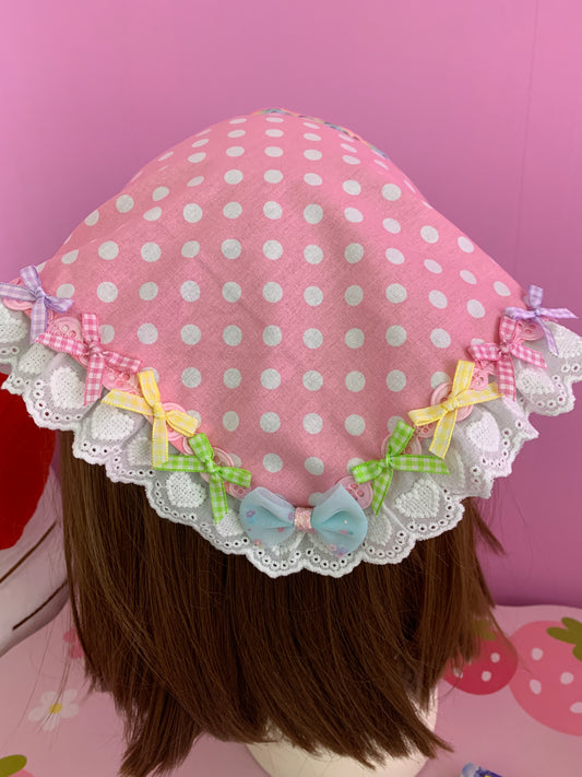 Prism Heart Rainbow Bandana
