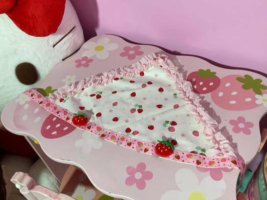 Strawberry Chiffon Cake Bandana