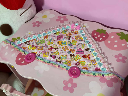 Prismatic Rainbow Tamagotchi Bandana