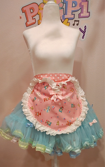 Size L - XXXL Mezzo Lovers heart half apron