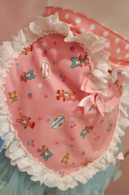 Size L - XXXL Mezzo Lovers heart half apron