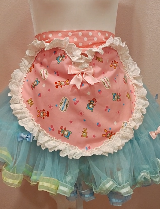 Size L - XXXL Mezzo Lovers heart half apron