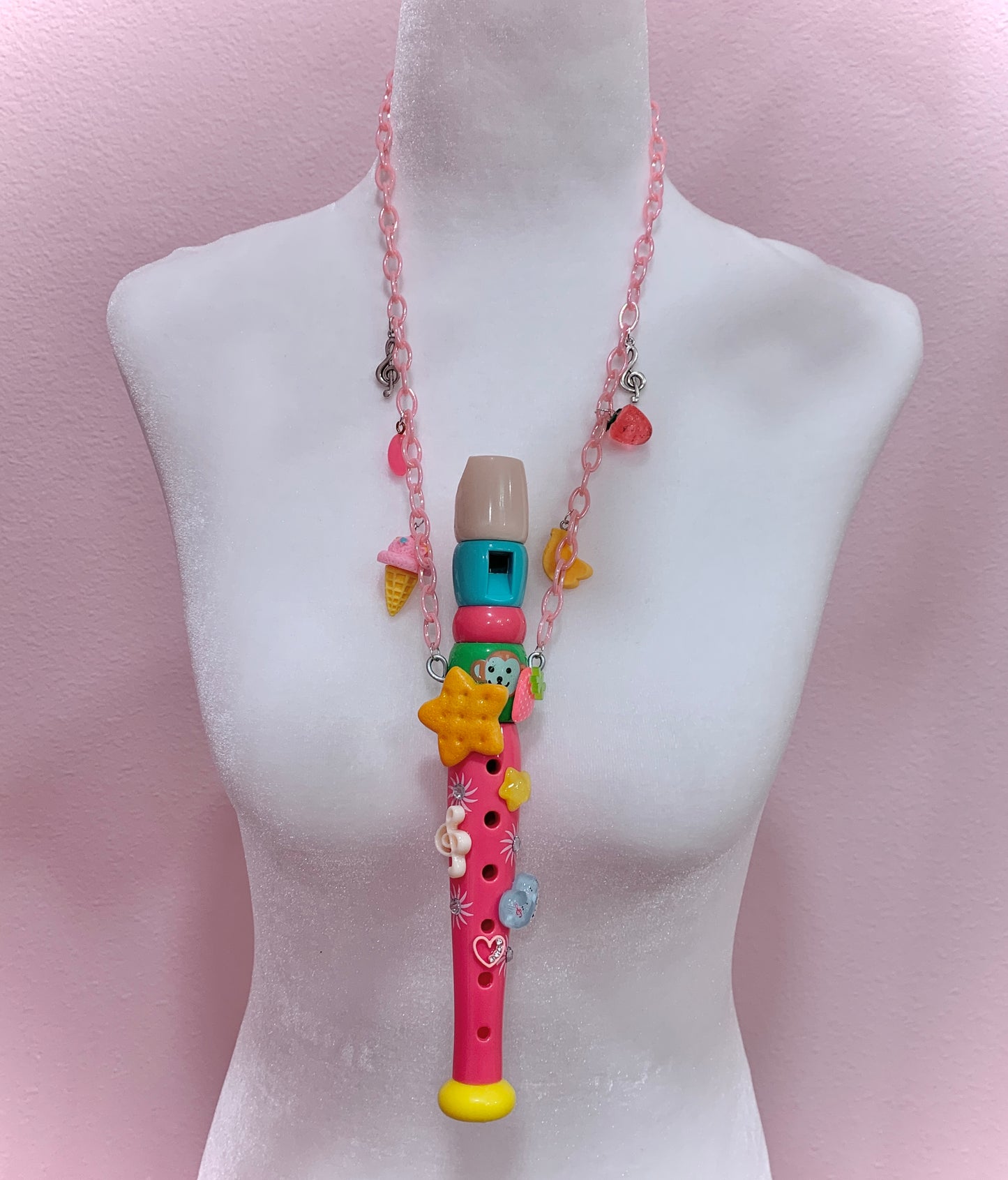 Yummy Star Biscuit Recorder Necklace