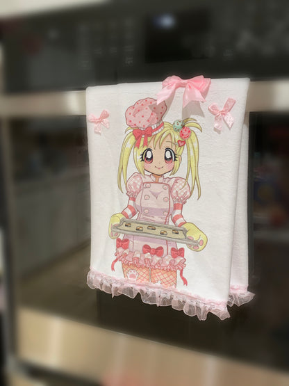 Pochi's Bakery Decorative Towel