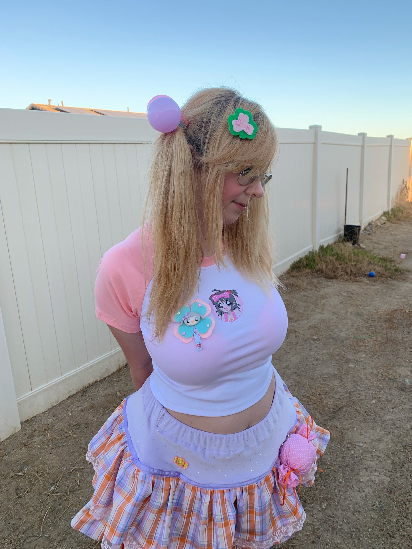 Plaid Candy Skirt