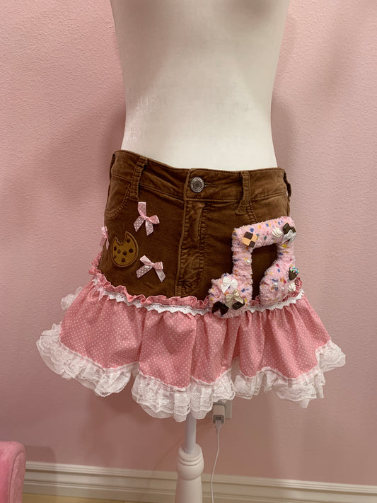 Strawberry Chocolate Skirt Size S/M