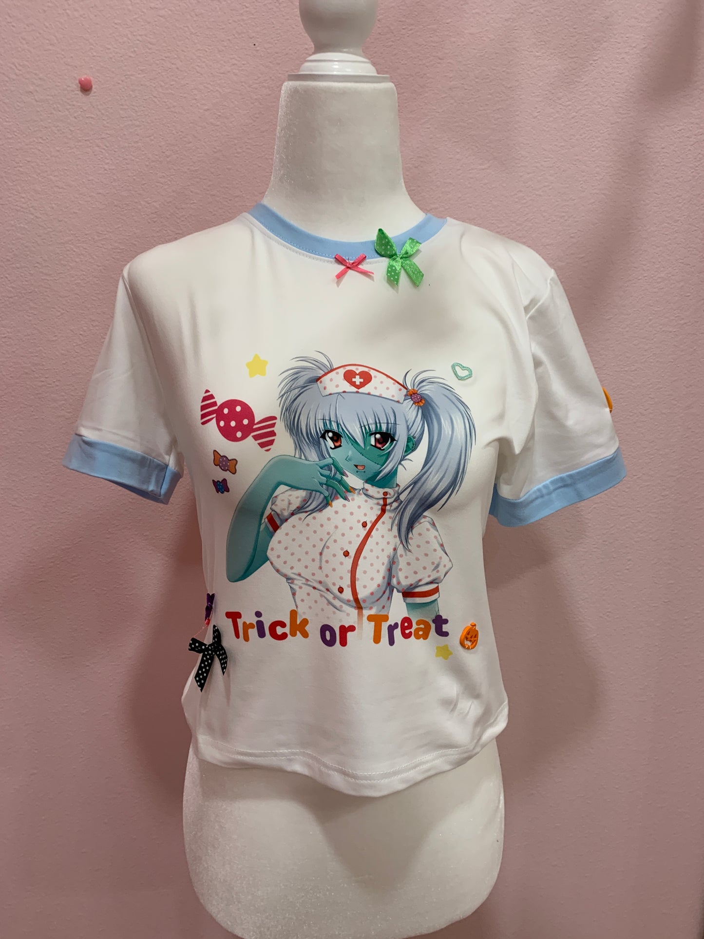 Pinyonmouse x PiPiPi Symphony Trick or Treat Shirt - Size M