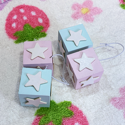 Marshmallow Baby Starry Hair Blocks