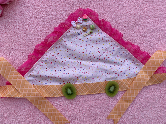 Ice Cream Sundae Bandana