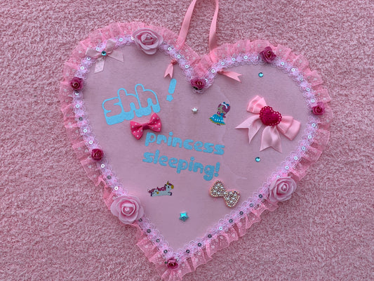 Shh! Princess Sleeping Room Sign