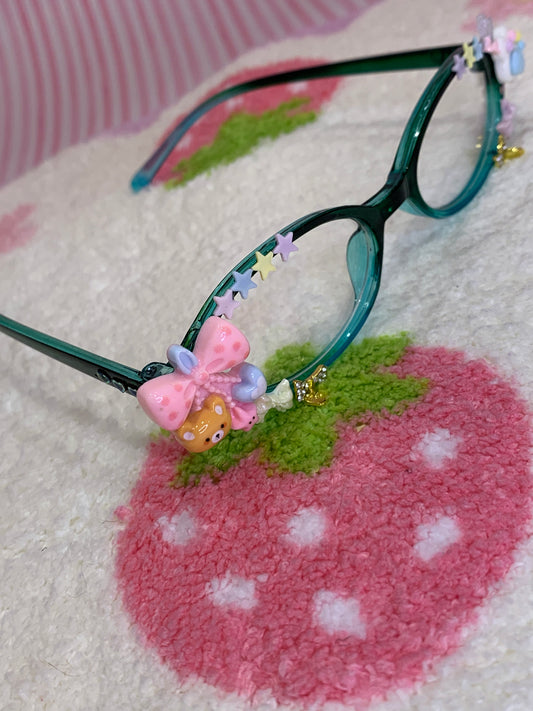 Starry Ribbon Deco Glasses