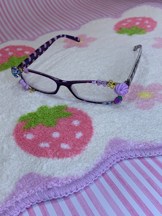 Yummy Grape Deco Glasses