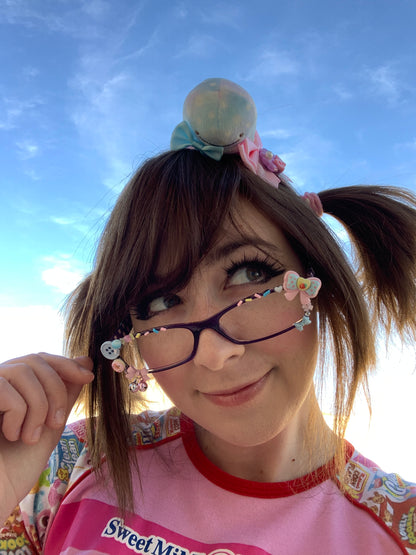 Polka Dot Sprinkles Deco Glasses