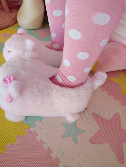 Kaomoji Kitty Slippers