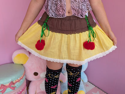 Puddin' a Smile On pudding skirt!