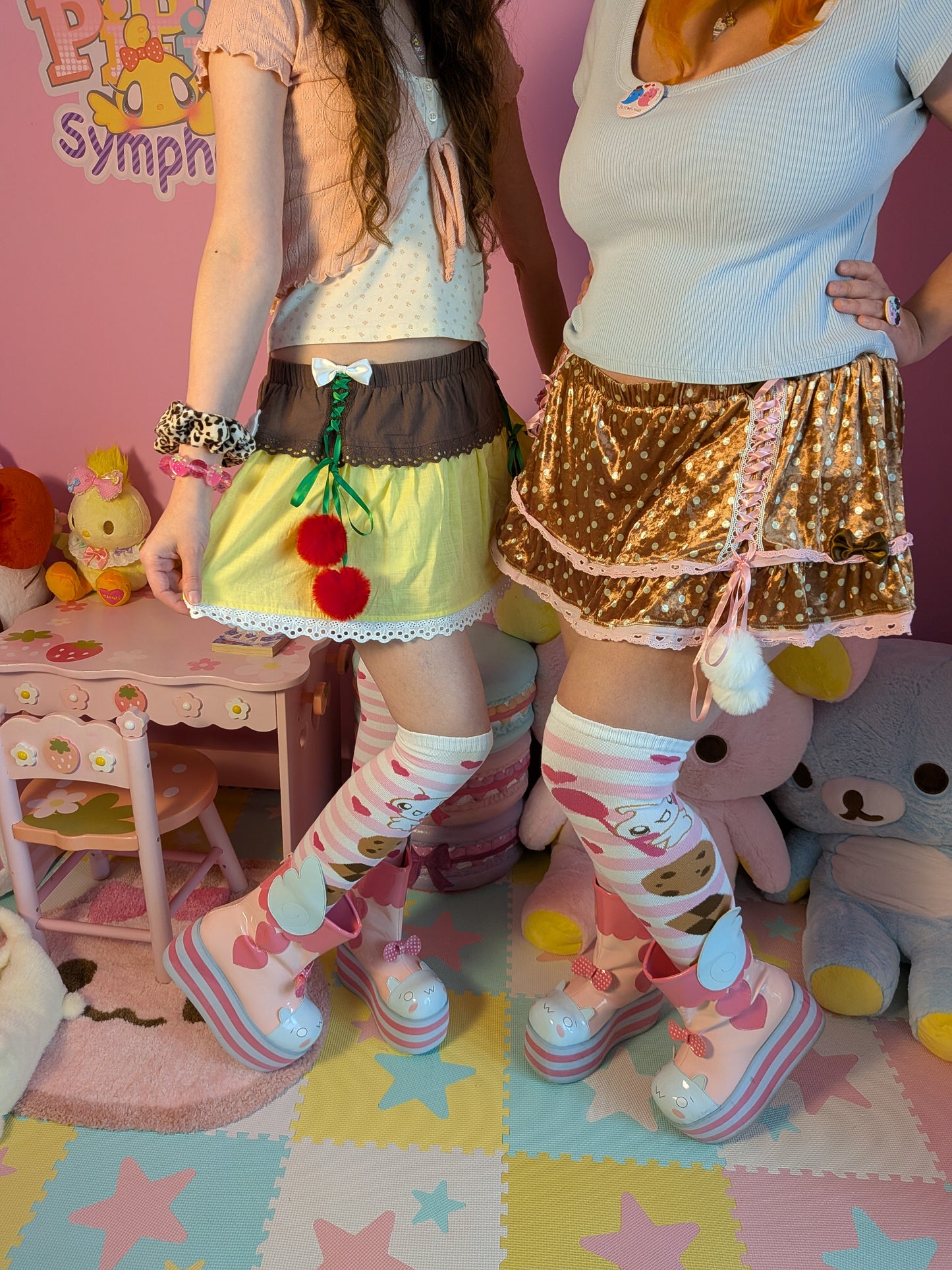 Baking Day Cookie Over the Knee Socks