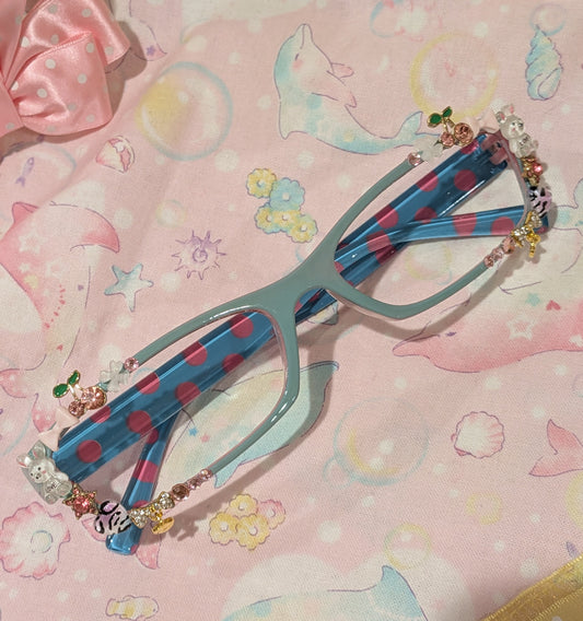 Bunny Love deco glasses